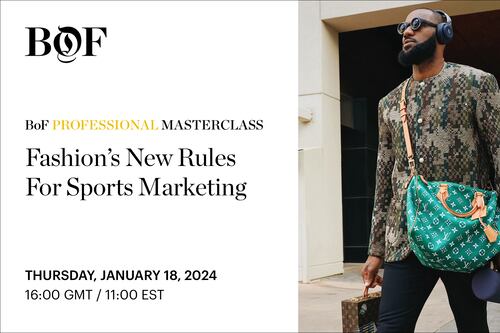 BoF Masterclass | Fashion’s New Rules For Sports Marketing
