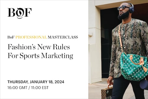 BoF Masterclass | Fashion’s New Rules For Sports Marketing