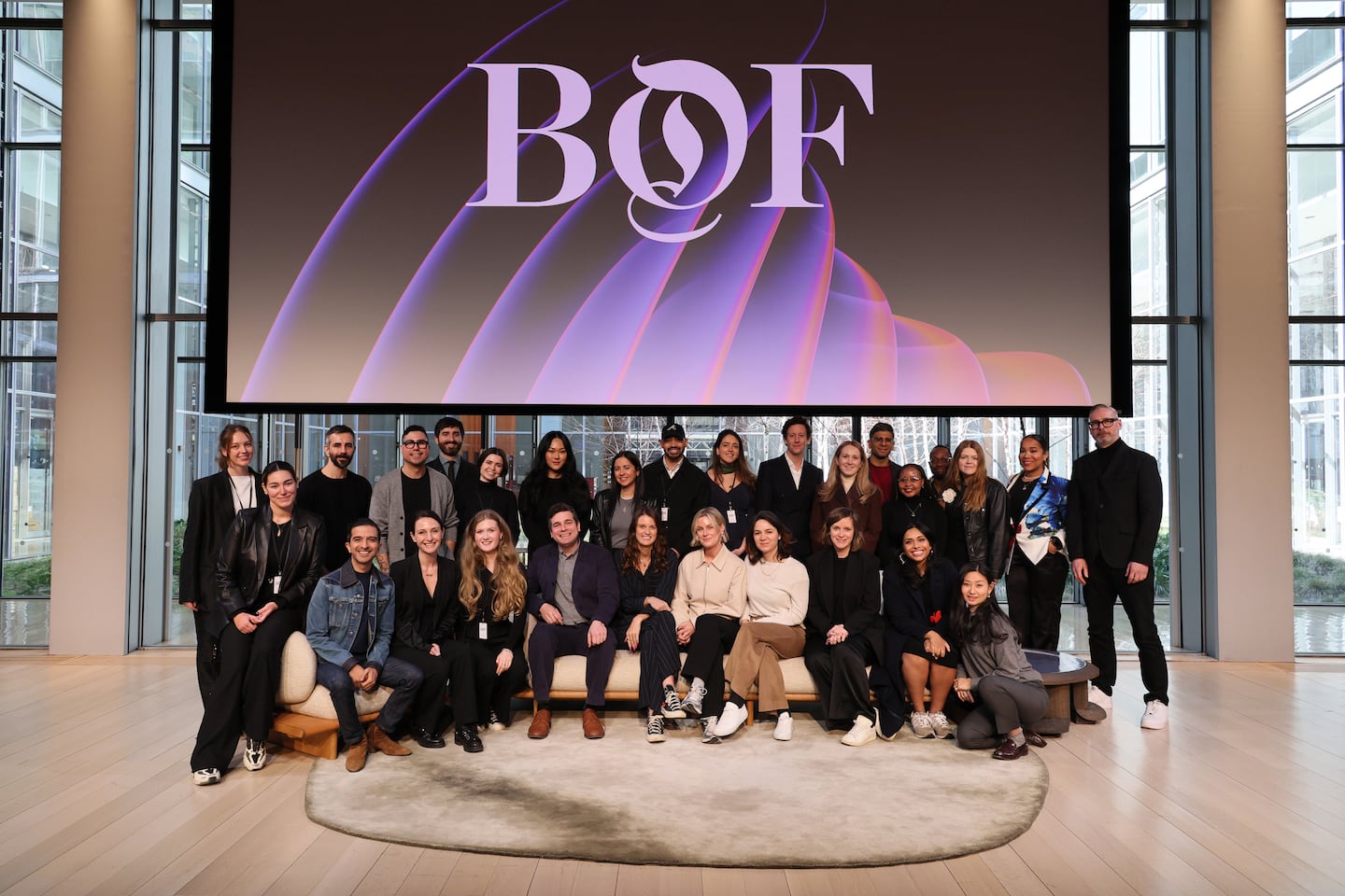 The BoF Team at the BoF Professional Summit: AI, Digital Culture and Virtual Worlds in New York in March 2024.