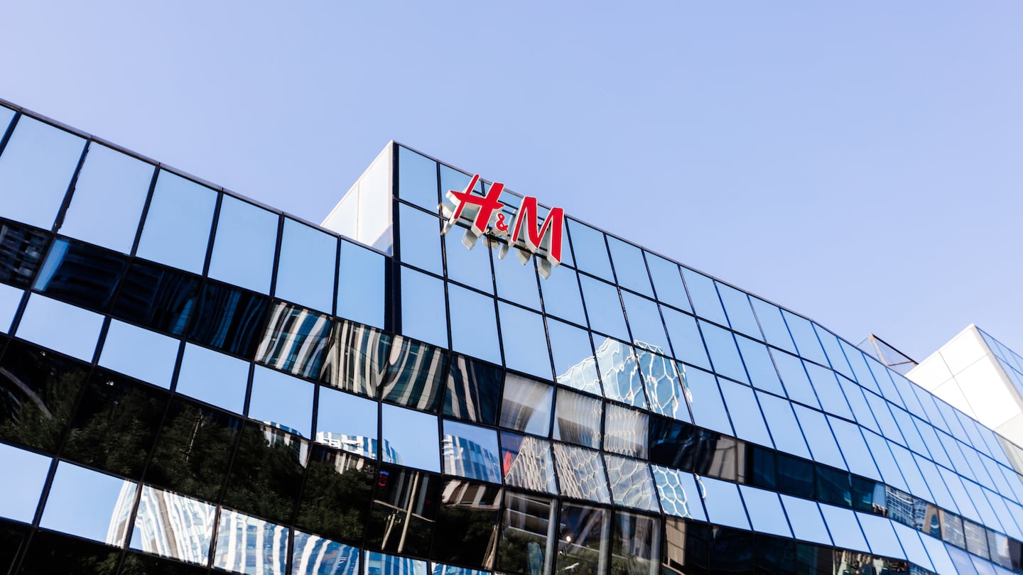 An H&M store in Beijing, China. Shutterstock.