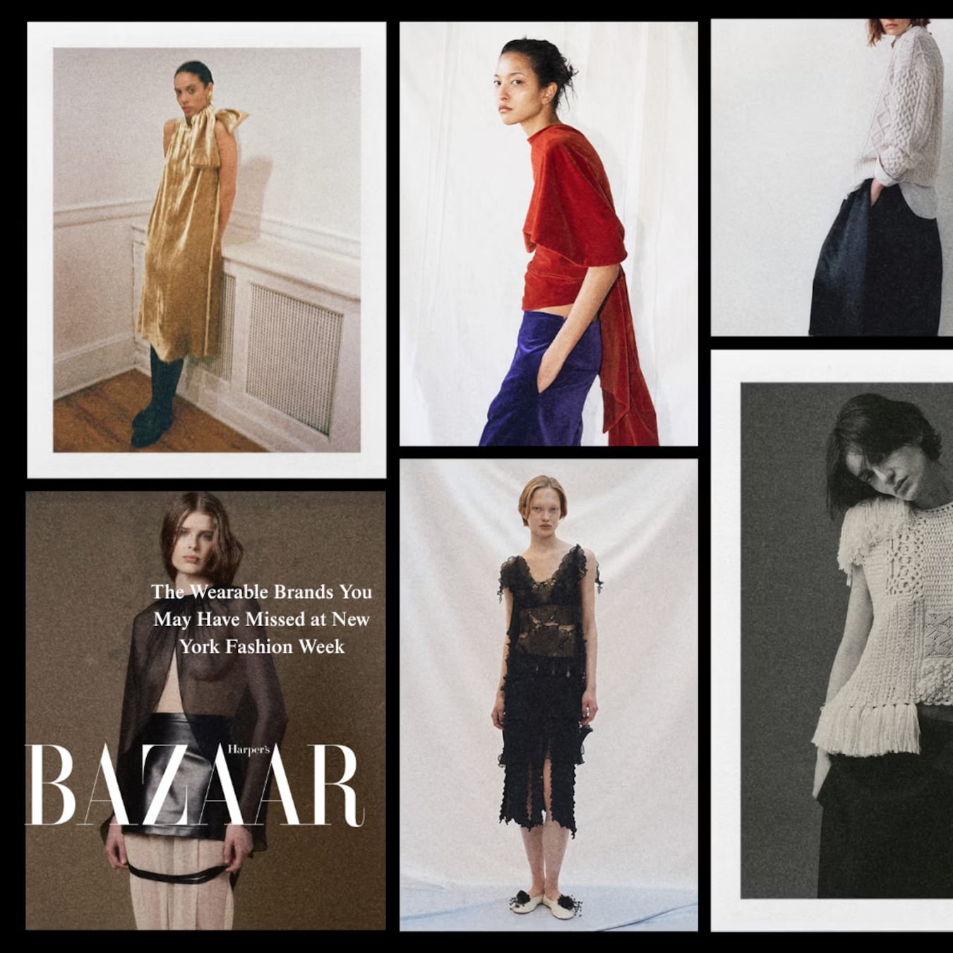 Project-Marina Moscone for Harper's Bazaar's Top Collections