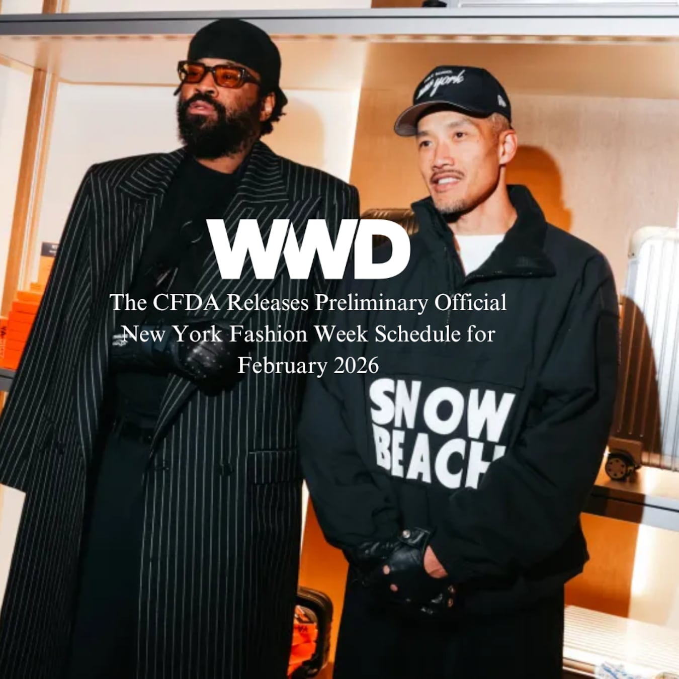 Project-Contessa Mills Featured in WWD on the NYFW Calendar
