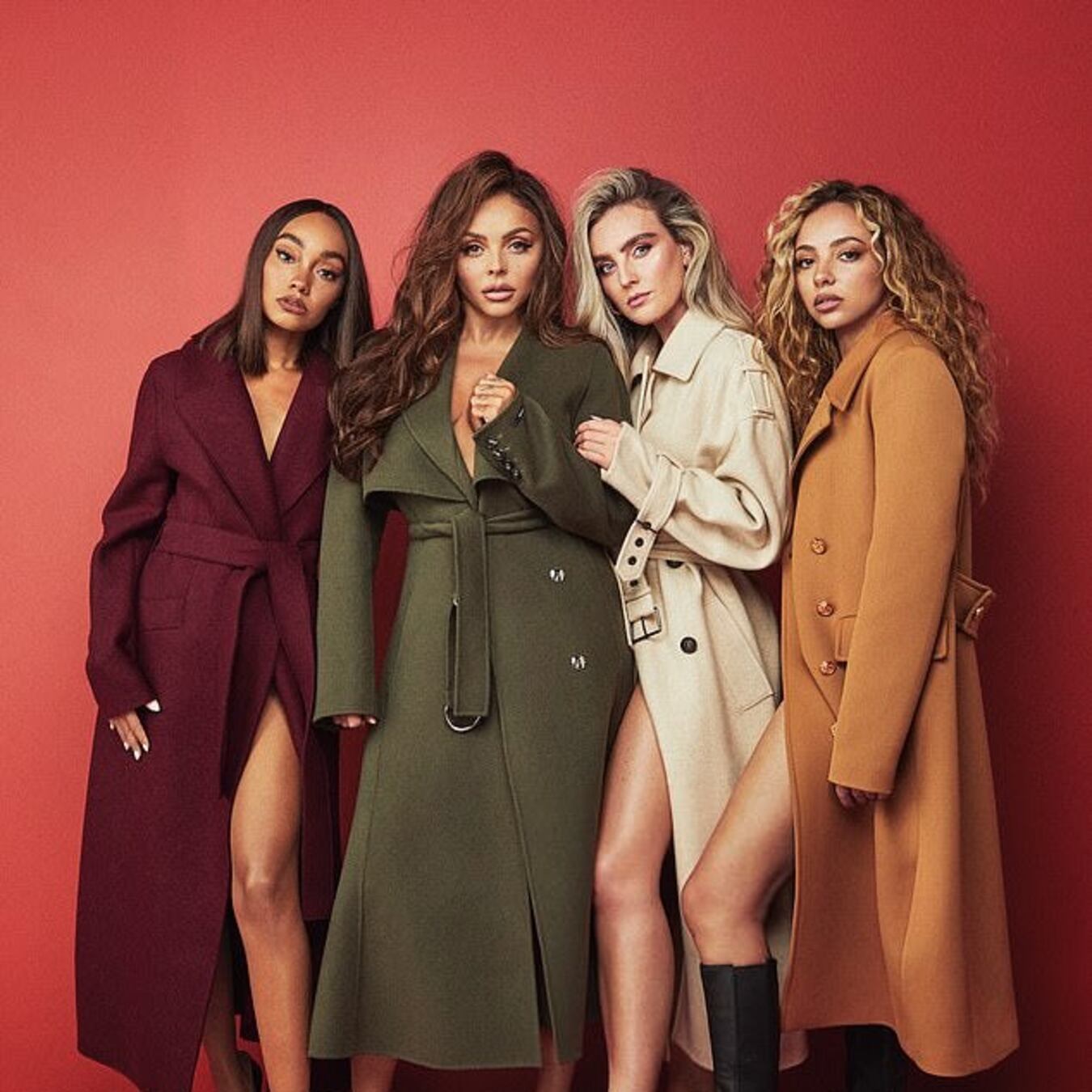 Project-Perry from Little Mix wearing our ALMAS trench from Spring / Summer 2021