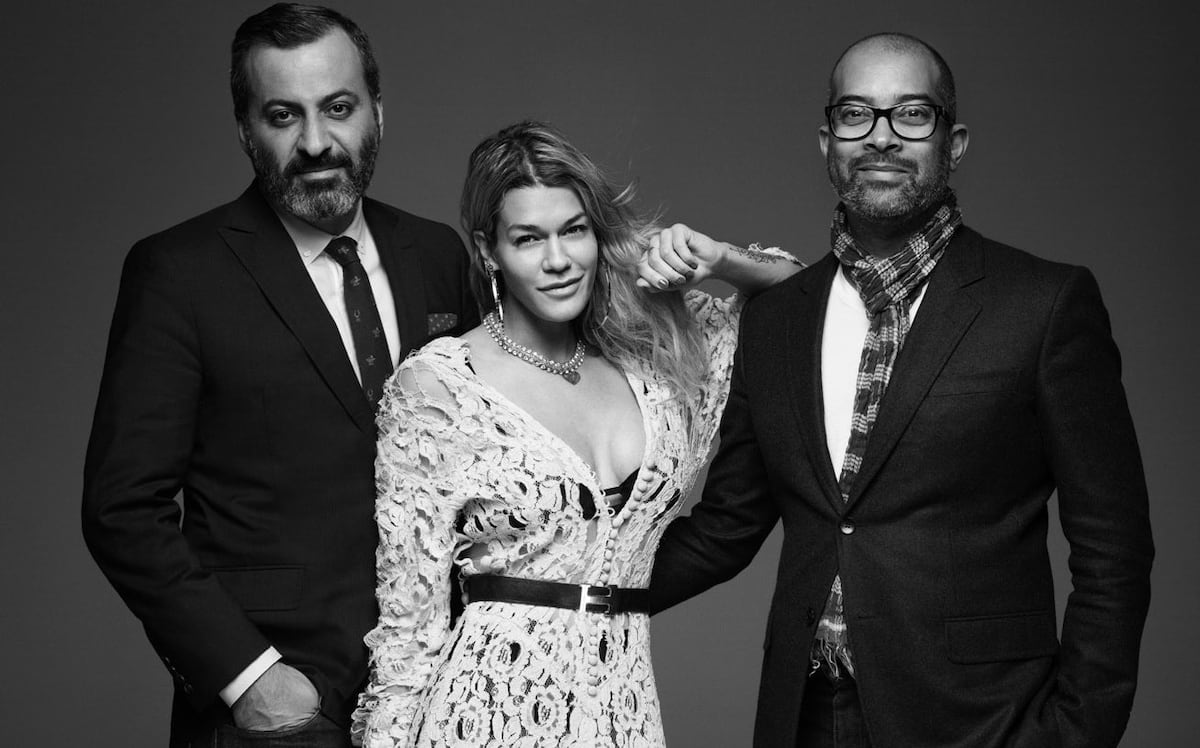 Jenné Lombardo, Mazdack Rassi & Keith Baptista