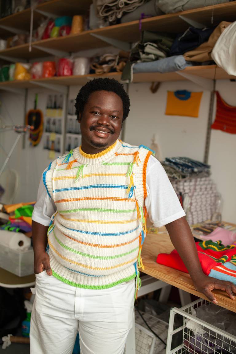 Jacques Agbobly, founder and creative director of Agbobly.