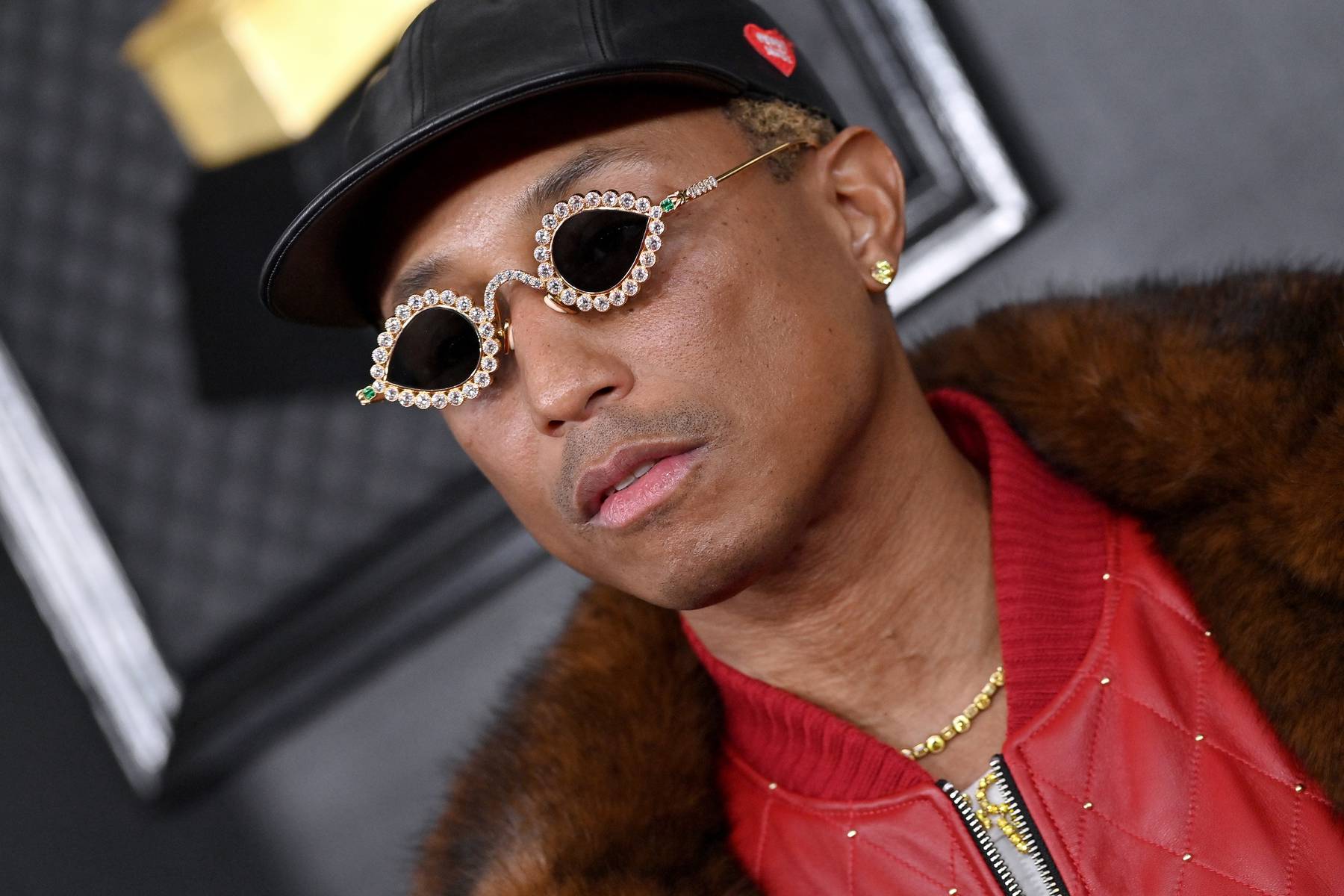 Pharrell Williams attends the 65th GRAMMY Awards at Crypto.com Arena in February 2023 in Los Angeles.