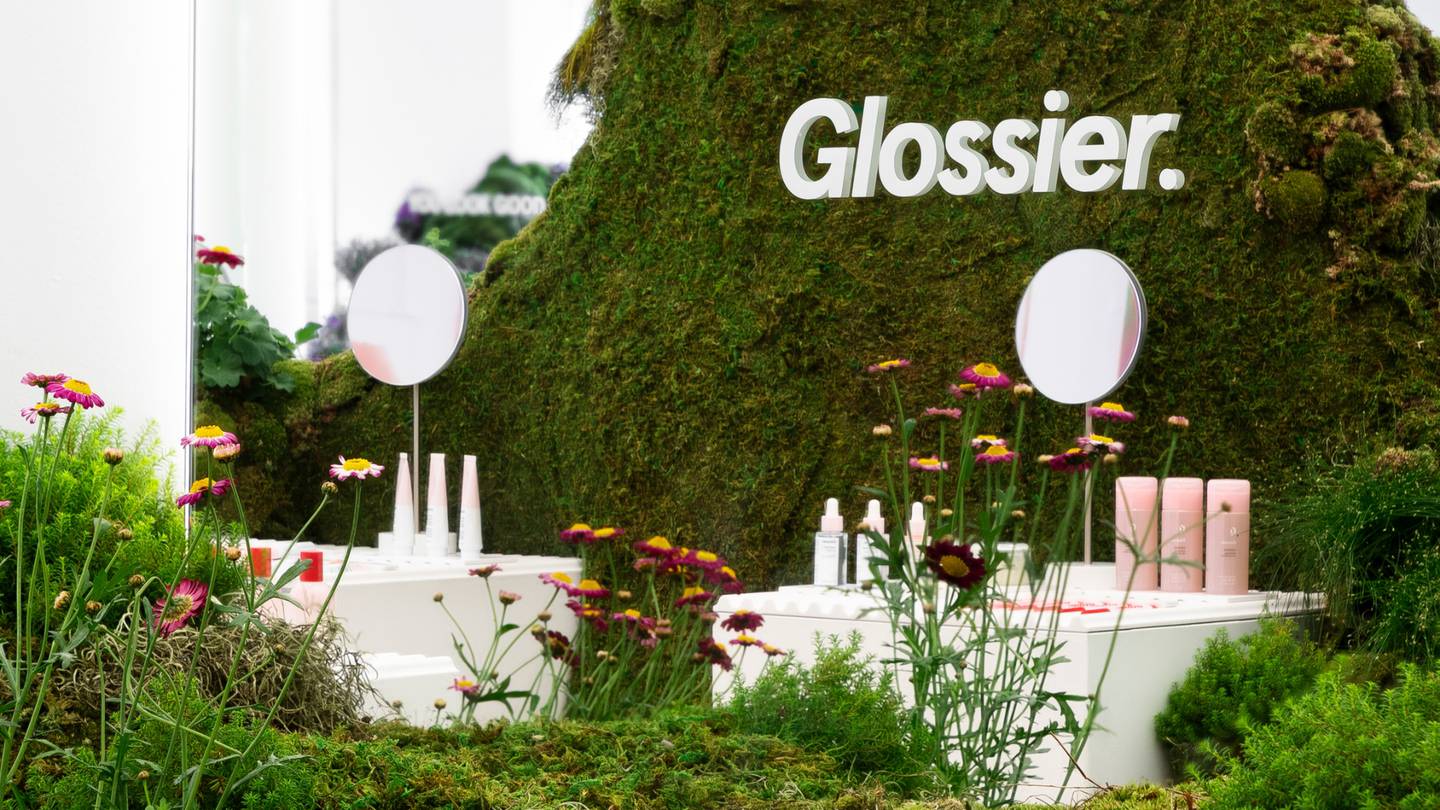 Glossier's Seattle pop-up. The brand will open its first new permanent location in the city. Courtesy Glossier.