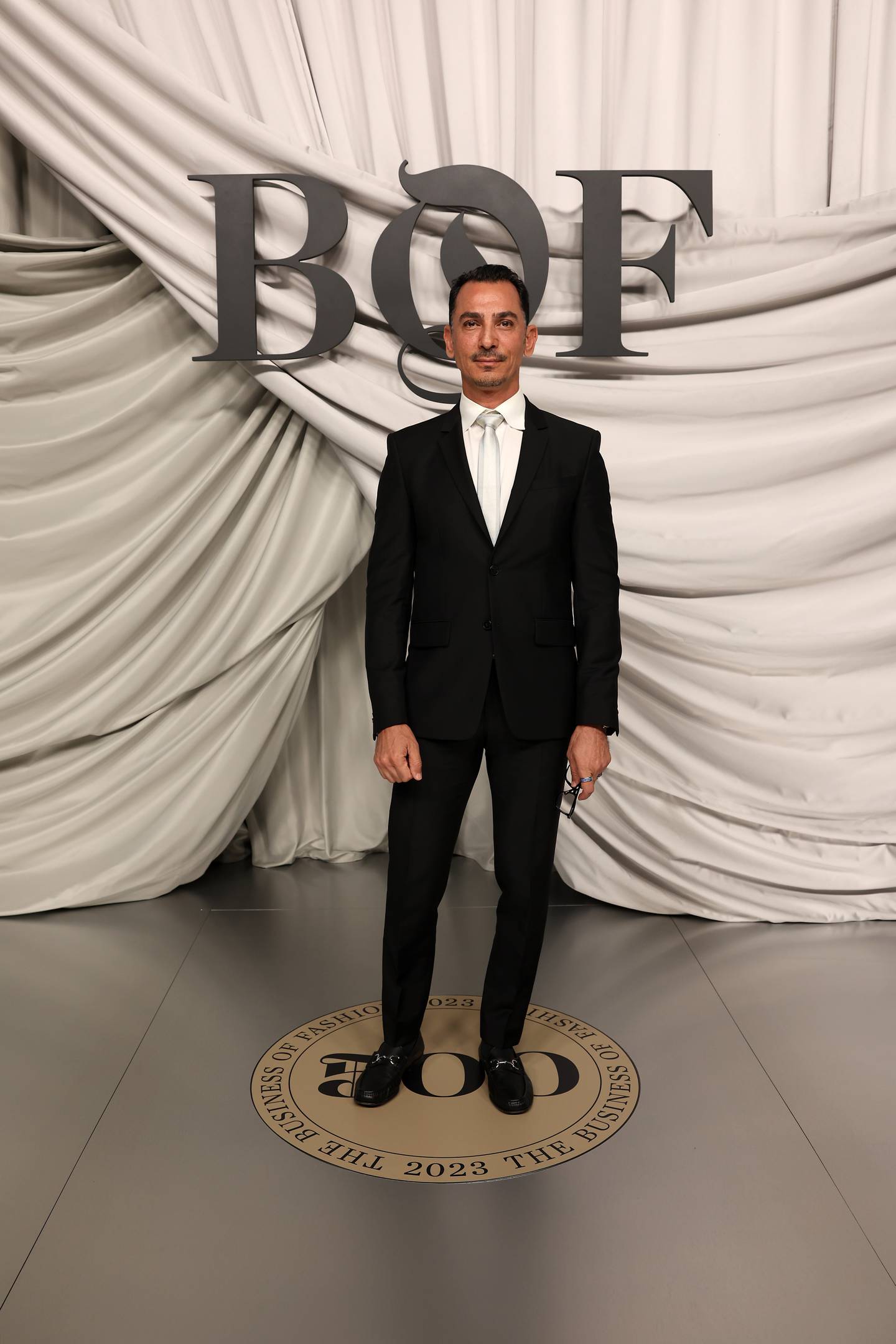 Rami Al-Ali attends the #BoF500 Gala during Paris Fashion Week at Shangri-La Hotel Paris on September 30, 2023 in Paris, France.