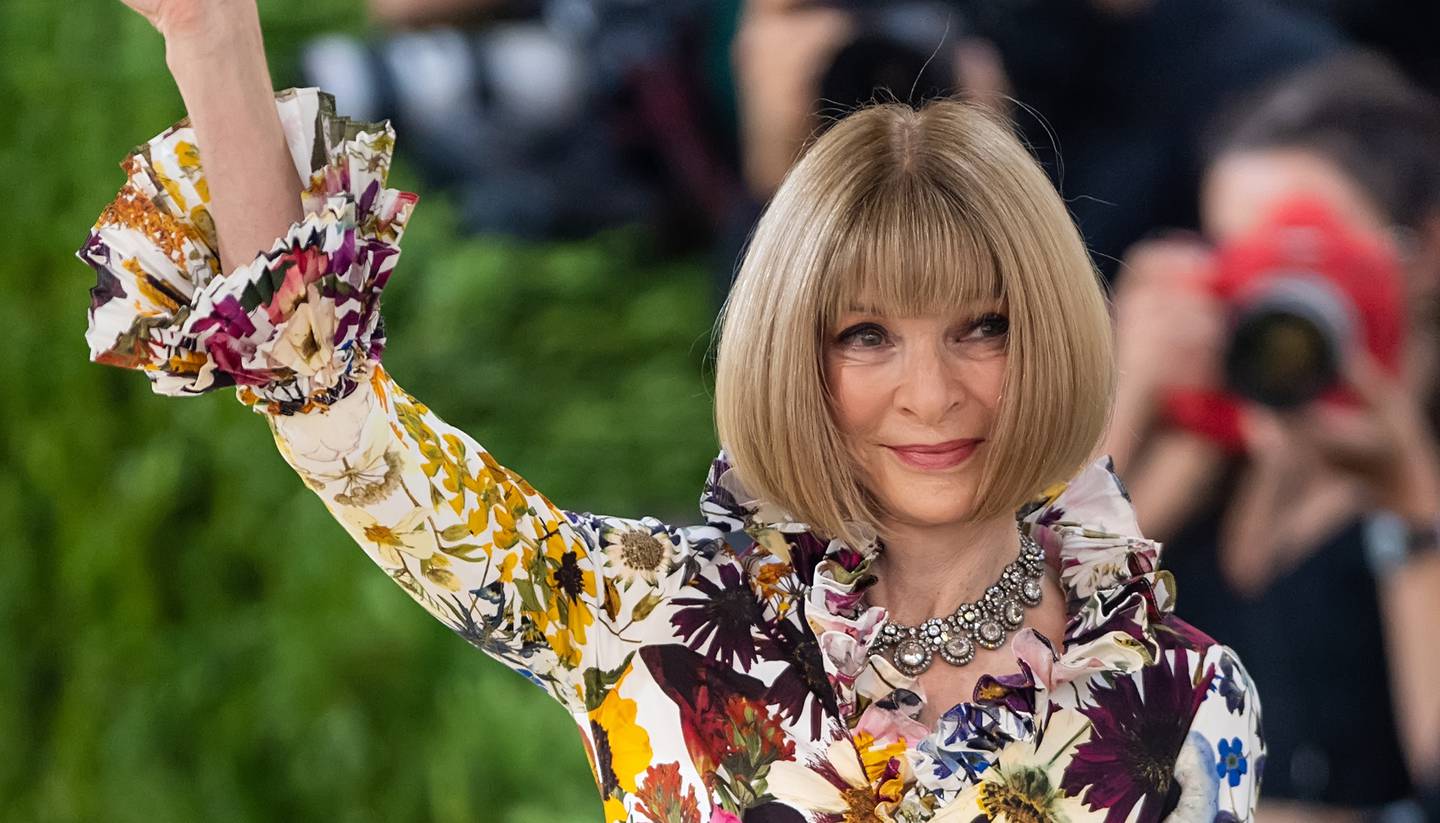Anna Wintour wore an antique Massin necklace to the 2021 Met Gala.
