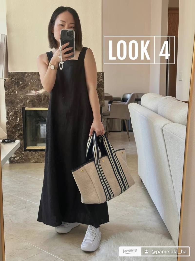 Pamela Won joined Lemon8 in late March and now posts photos of her minimalist-style geared toward petite body types at least three times a day.