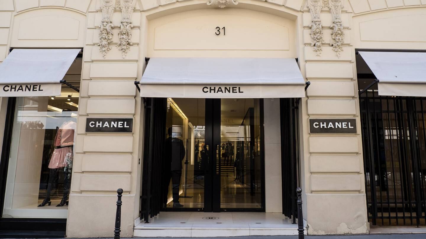 Chanel store, 31 Cambon street in the 1st quarter of Paris. Getty Images.