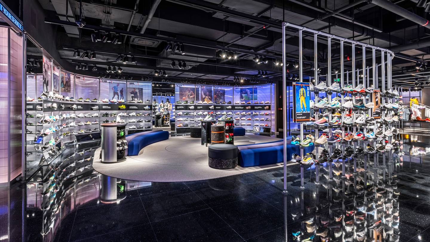 Nike flagship in Guangzhou, China. Nike.