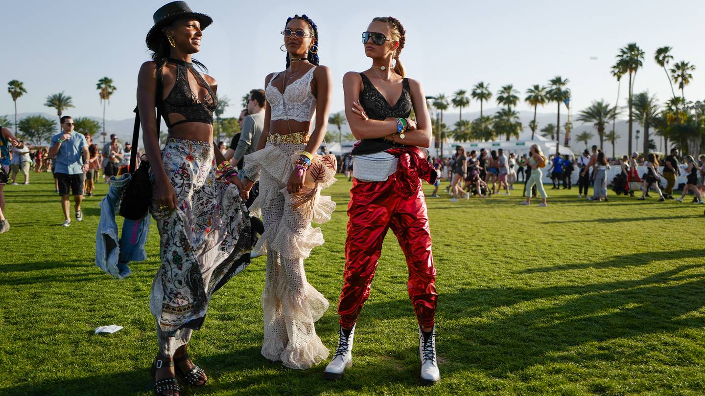 Guests attend the 2018 Coachella Valley Music & Arts Festival Weekend 1 on April 13, 2018 in Indio, California.