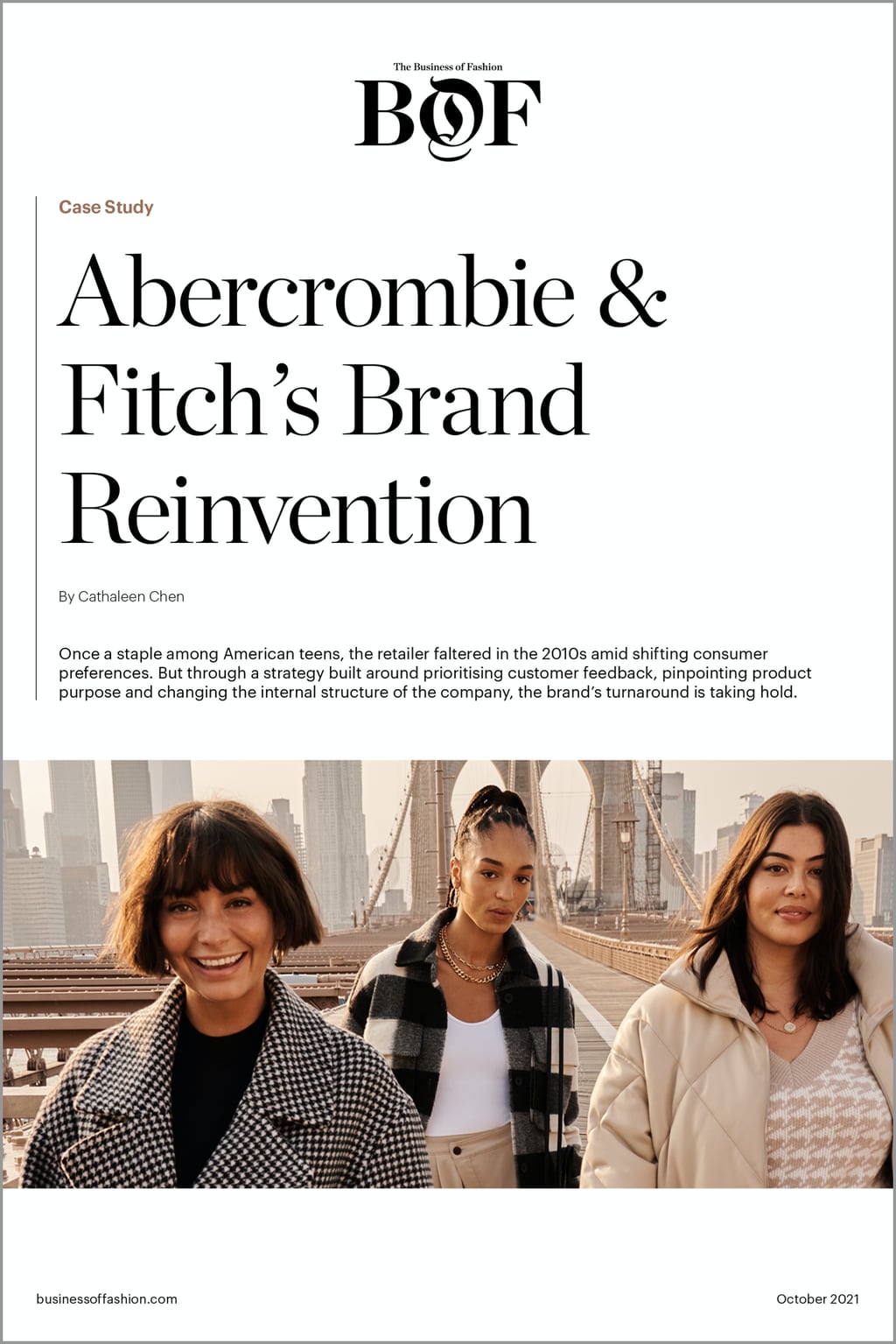 Abercrombie & Fitch Case Study Cover