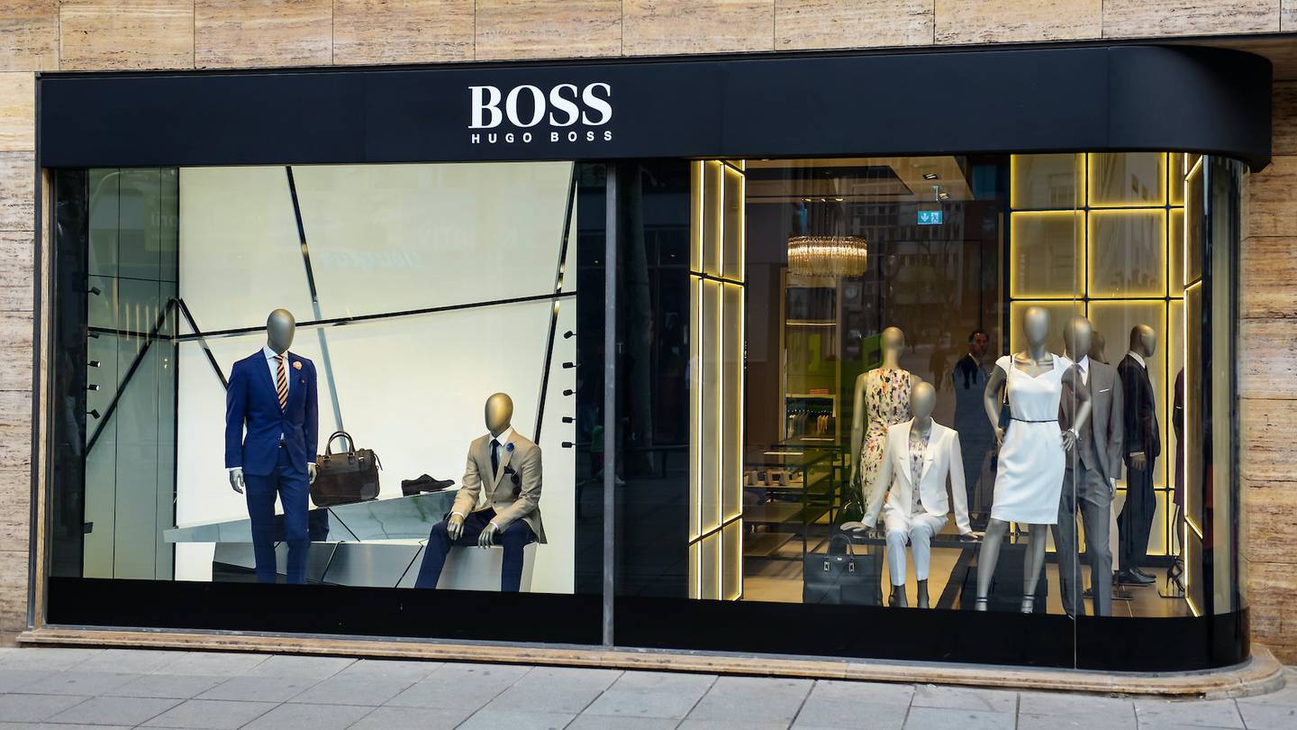 Hugo Boss store front