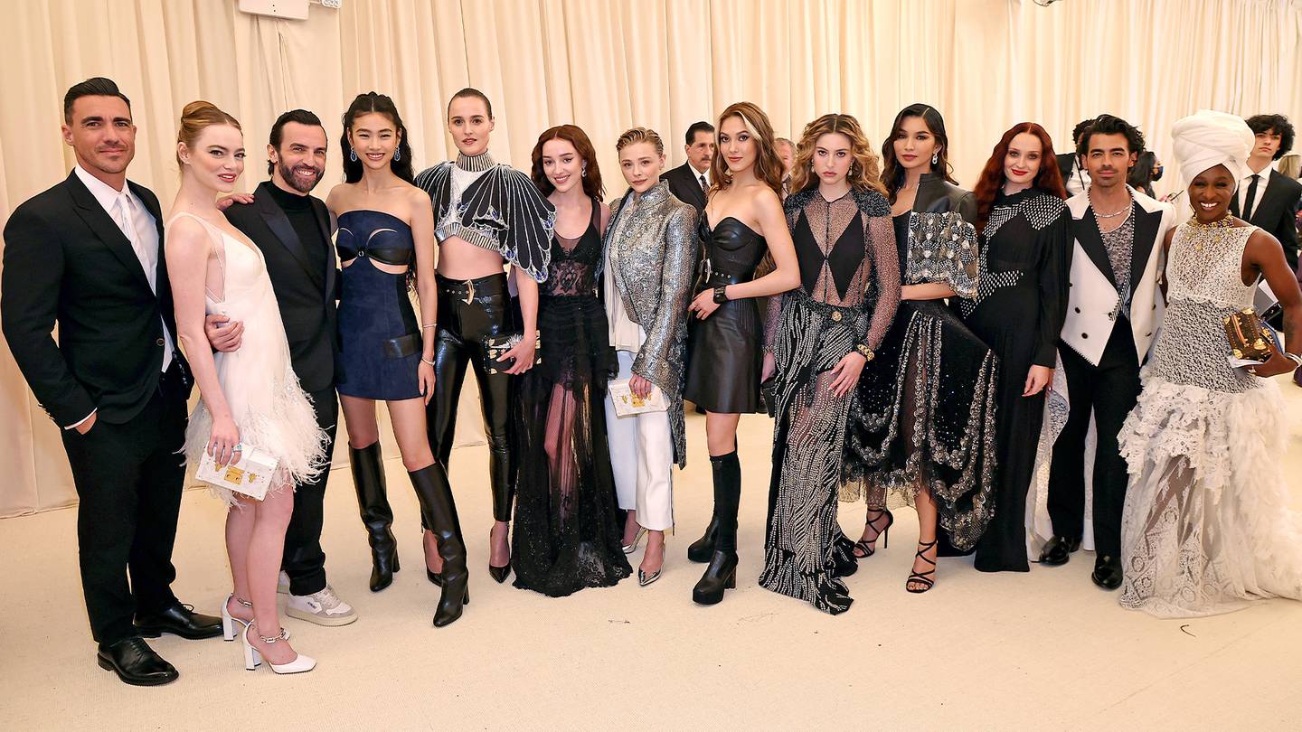 Louis Vuitton designer Nicolas Ghesquière  dressed everyone from Emma Stone to Cynthia Erivo at the 2022 Met Gala.