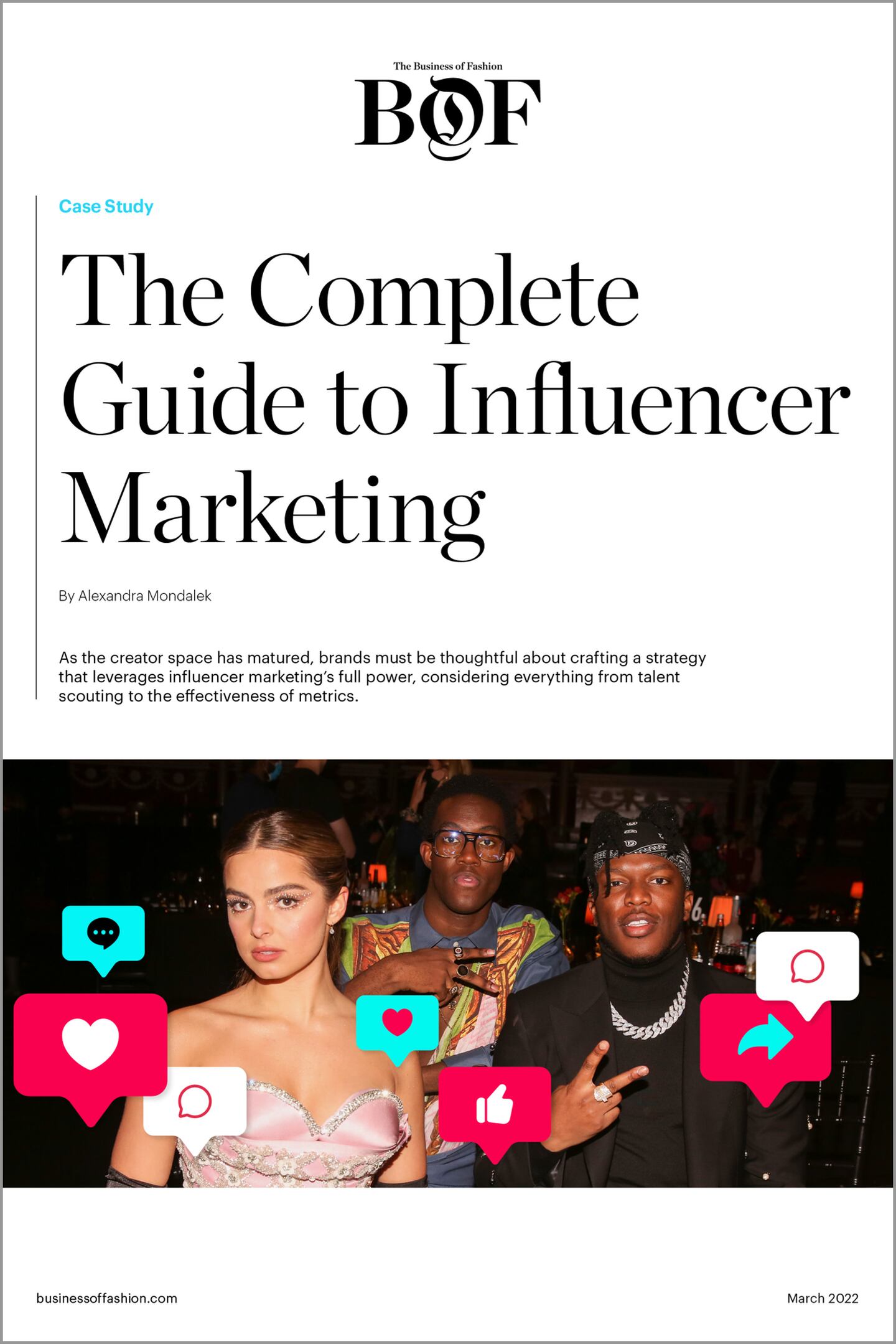 Cover of influencer marketing case study