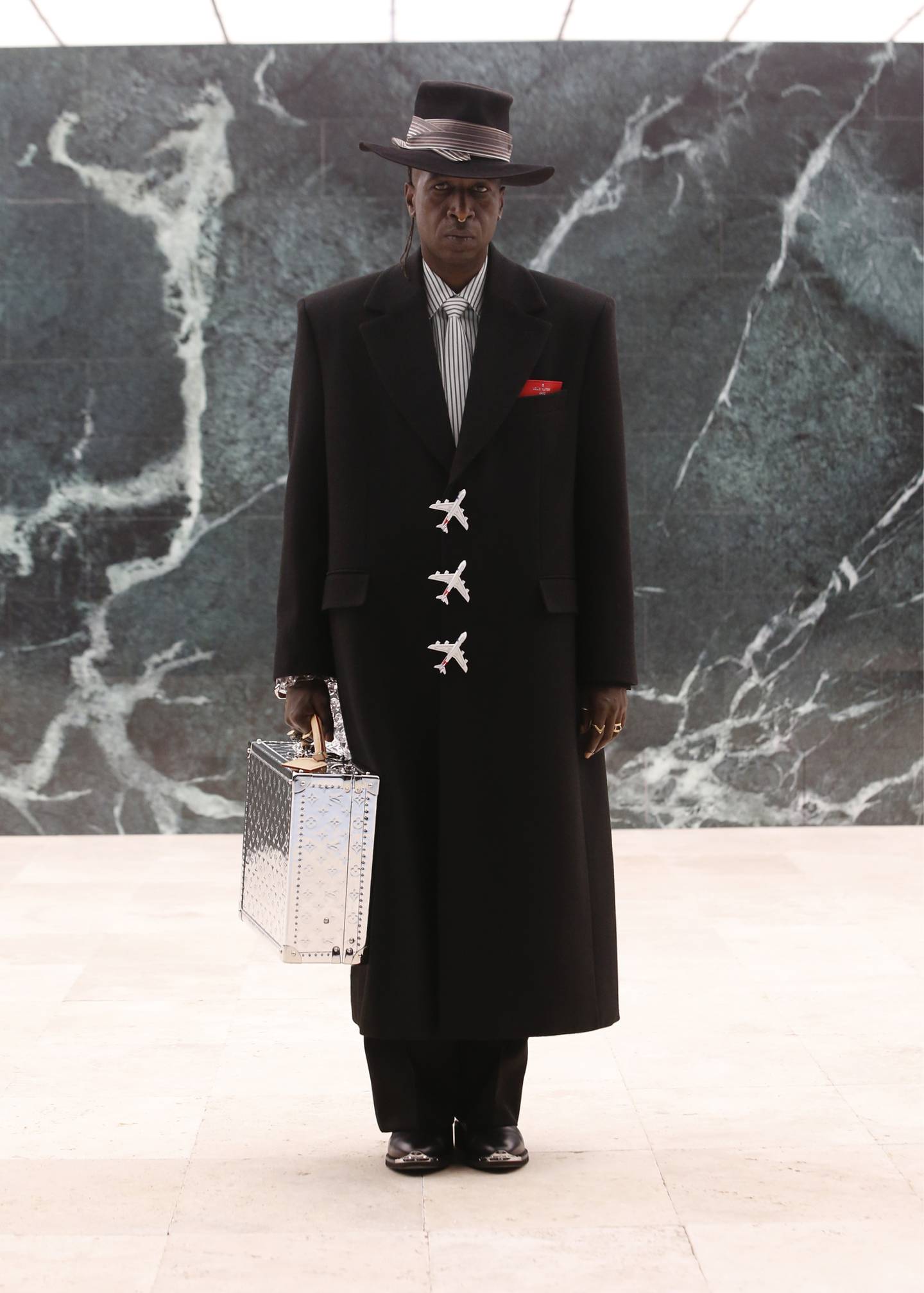 Ib Kamara's first collection working Louis Vuitton was Autumn/Winter 2021 menswear collection.