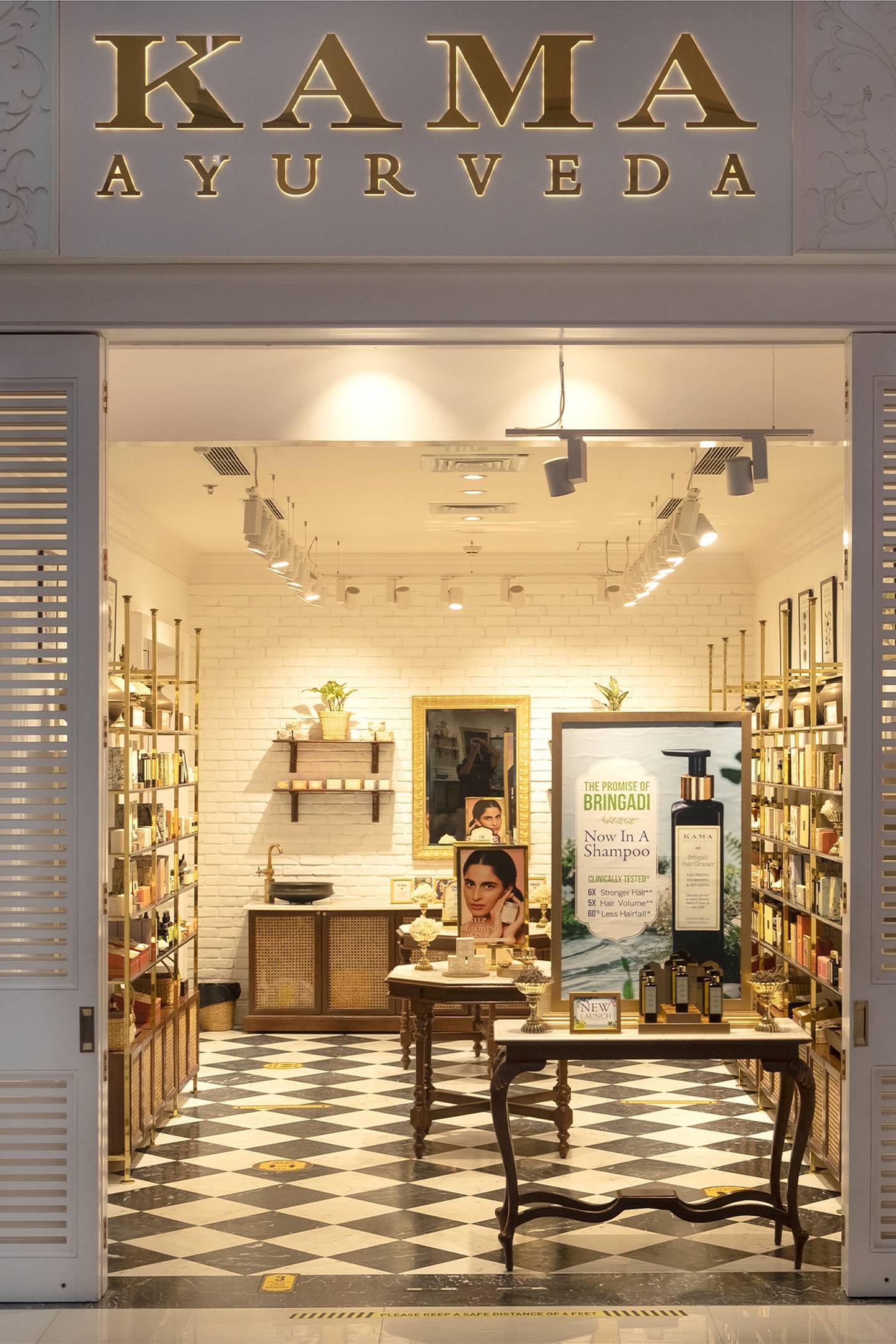 Kama Ayurveda has 49 stand-alone stores across India, 47 store-in-stores and their own e-commerce site. Kama Ayurveda.