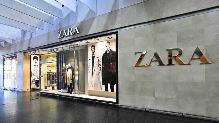 Zara store. Shutterstock.